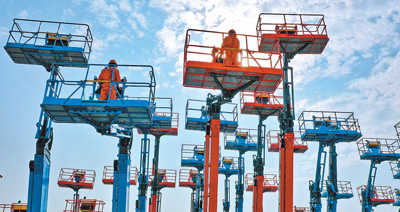 高空作业平台|高空“智造”销全球