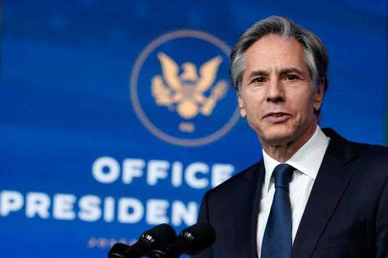 中美关系|美新任国务卿布林肯首谈中美关系