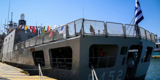 军舰|希腊和埃及军舰举行联合演练