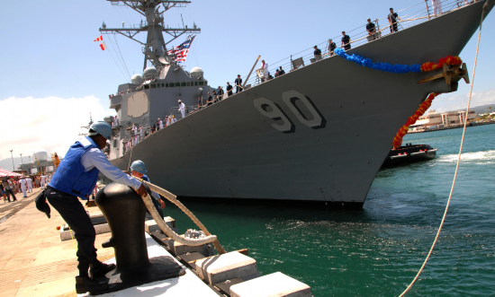 舰员|美军又一艘神盾舰暴发新冠疫情 舰员下船接受隔离