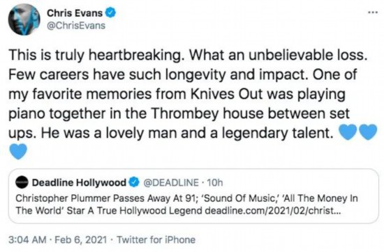 雪绒花|巨星陨落！《音乐之声》男主角“冯·特拉普上校”家中去世，终年91岁