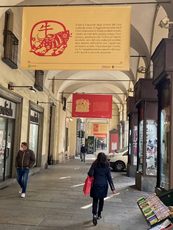 都灵|年味渐浓!中国春节元素点亮意大利米兰及都灵市中心