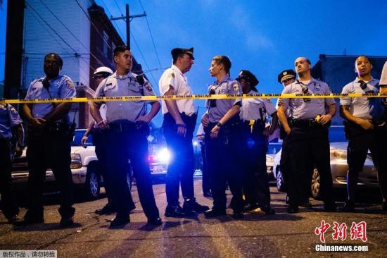 费城|美国费城发生大规模枪击案致8人中枪 1人被逮捕