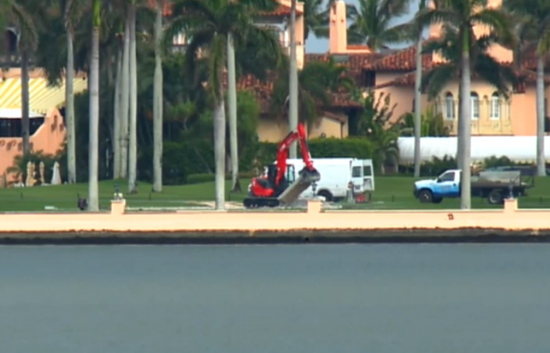 特朗普|美媒:特朗普海湖庄园专用停机坪被拆除