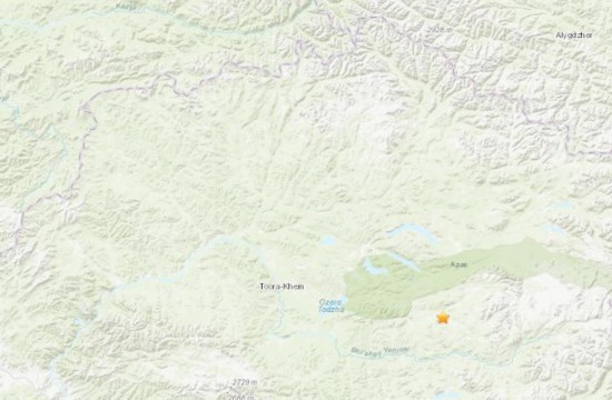 俄罗斯南部地区发生5.1级地震震源深度15.1公里