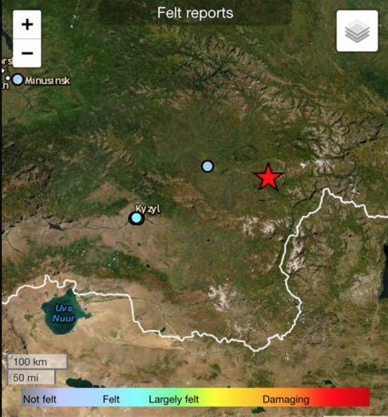 △图片来源：欧洲地中海地震中心官网