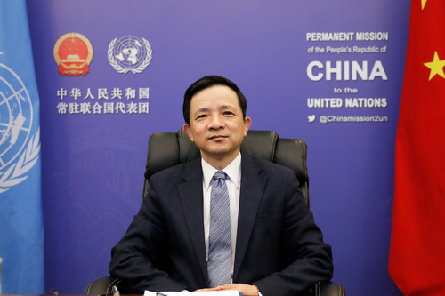 戴兵大使，图源：中国常驻联合国代表团网站
