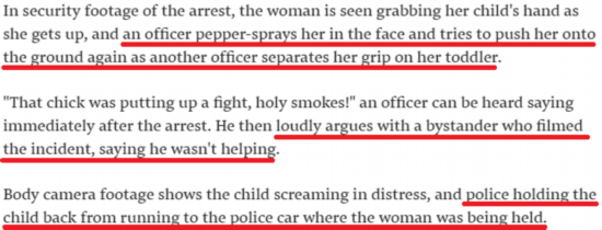 抱孩子|美国“警暴”又添新证 这次是对抱孩子的非洲裔母亲