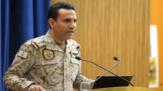 △多国联军发言人  图片来自当地媒体