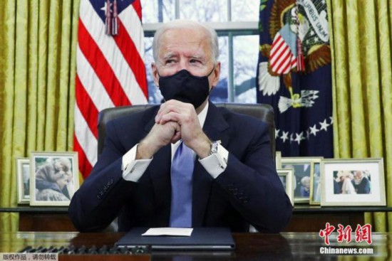 拜登|美众院将表决新冠纾困计划 预计过关后交拜登签署