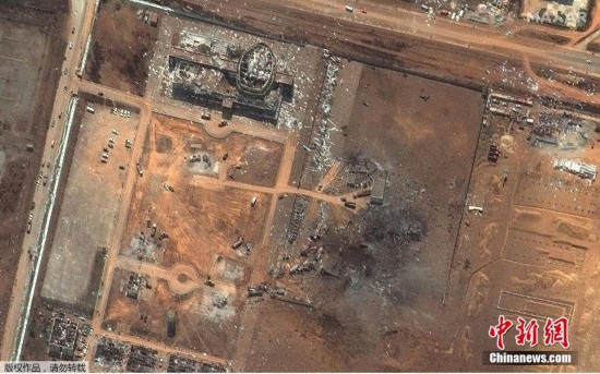 赤道几内亚|赤道几内亚爆炸前后对比明显 现场建筑被夷平