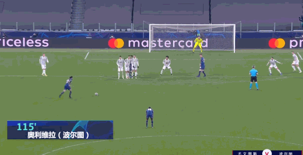 人墙中的C罗躲球导致尤文图斯被波尔图绝杀，赛后引发激烈反响。