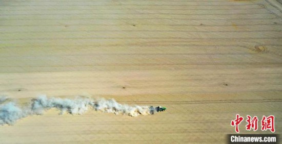 新疆托克逊县7万余亩棉花全面开播