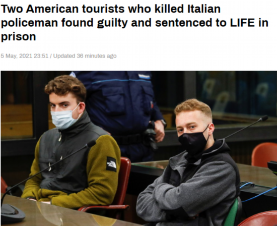 &ldquo;今日俄罗斯&rdquo;电视台报道截图