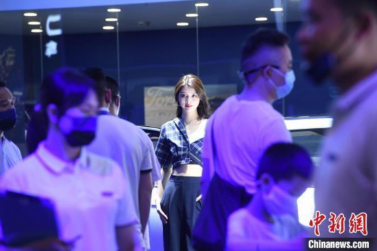 2021重庆国际车展开幕展出车型1000余款