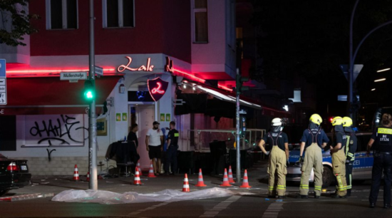 △案发现场  图片来自德新社