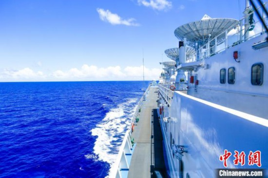 远望6号船 中国卫星海上测控部供图