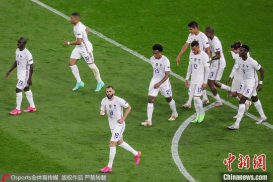 法国队庆祝进球 图片来源：Osports全体育图片社