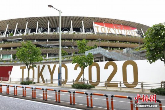 当地时间6月22日,日本东京,日本新国家体育场,这里是2020东京奥运会的