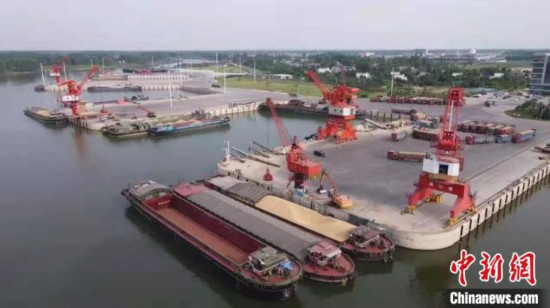 河南周口打造新兴临港经济城市：前5个月货物吞吐量达500万吨