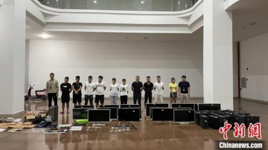 广东茂名开展“断源”行动15天捣毁8个电诈窝点