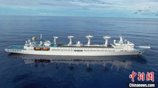 远望6号船圆满完成高光谱观测卫星发射海上测控任务