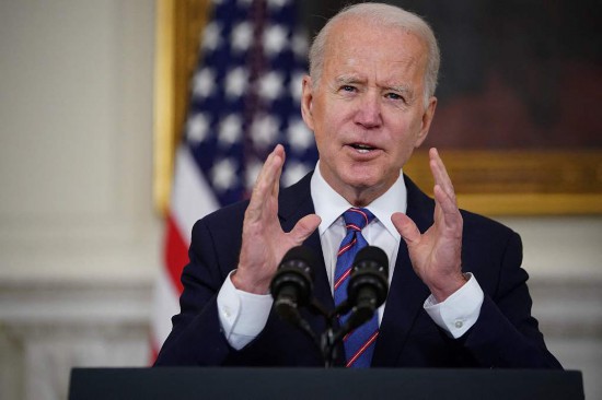 拜登资料图。图源视觉中国