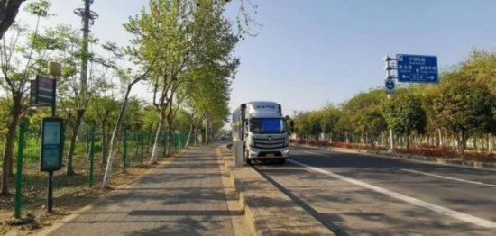 　　张义文停车的位置 受访者供图