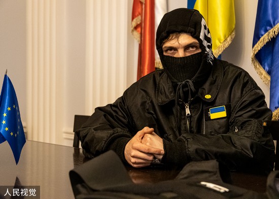 乌克兰“亚速营”志愿者（资料图）