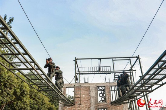 进行云梯搜索训练。