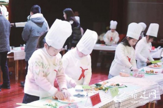 沭阳县南湖小学举行劳动技能大赛