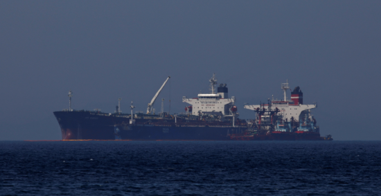 被希腊扣留的伊朗油轮