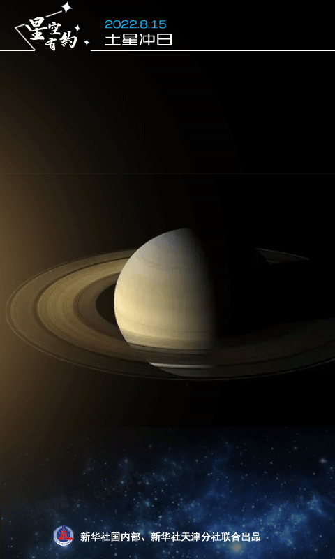土星光环|土星15日冲日，公众可一睹“指环王”风采