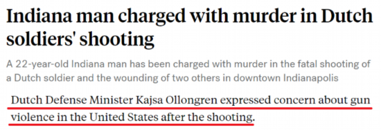 美国广播公司（ABC）报道截图