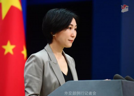 毛宁 资料图 图源：外交部网站