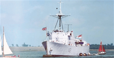 英国舟师也曾列装的“阿比迪尔”号布雷舰。