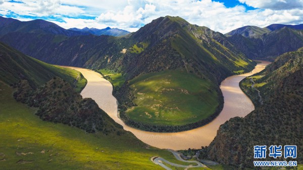 【走进三江源】“飞阅”三江源:壮美通天河