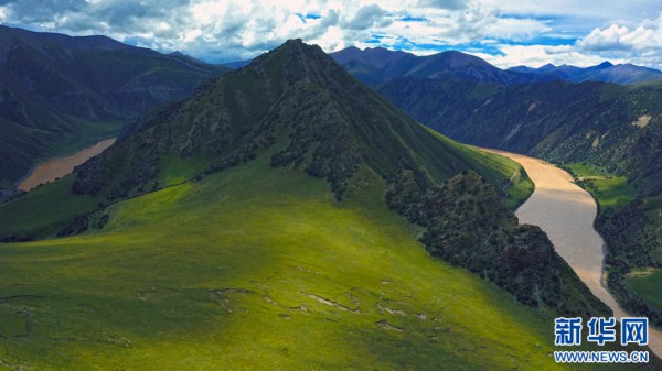 【走进三江源】“飞阅”三江源:壮美通天河