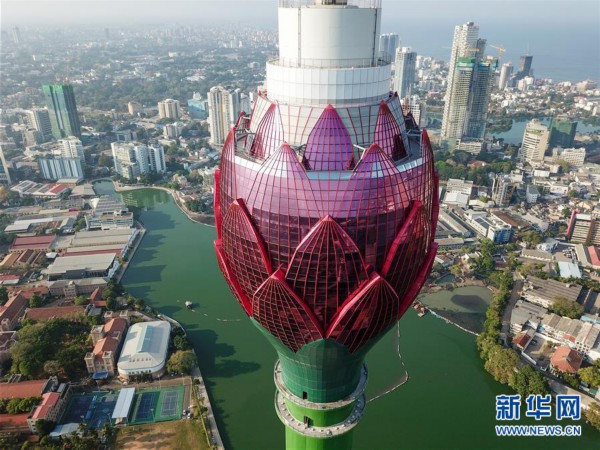 （国际&middot;&ldquo;一带一路&rdquo;高峰论坛&middot;图文互动）（1）通讯：映月莲花别样明&mdash;&mdash;探访竣工在即的科伦坡莲花电视塔
