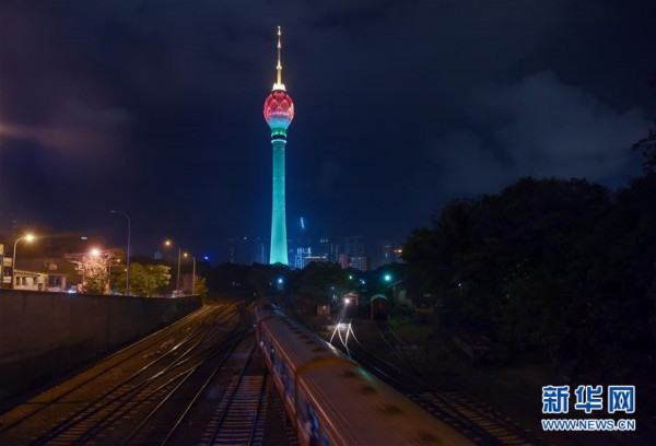 （国际&middot;&ldquo;一带一路&rdquo;高峰论坛&middot;图文互动）（7）通讯：映月莲花别样明&mdash;&mdash;探访竣工在即的科伦坡莲花电视塔