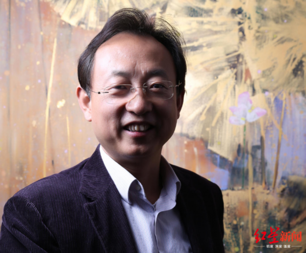 ↑资料图:步长制药的董事长赵涛 图据东方IC