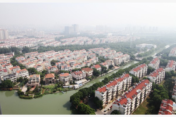 这是苏州工业园区内的斜塘社区。新华社资料图