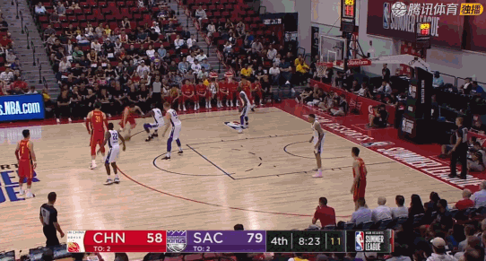 中国男篮NBA夏季联赛对国王队比赛分析_夏季联赛-男篮17分不敌国王 郭艾伦20+5_郭艾伦20分5助攻数据统计