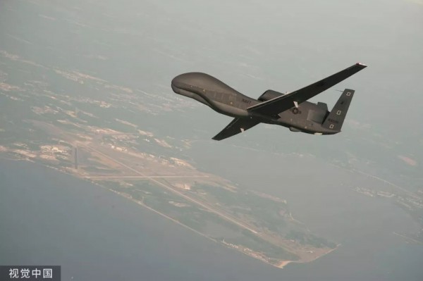 ▲2019年6月，美国军方确认称，伊朗击落了一架美军无人机。