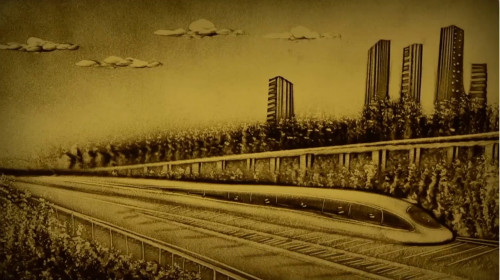 【沙画】改革开放,让梦想触手可及