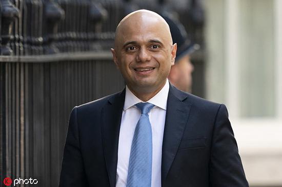 英国财政大臣萨吉德&middot;贾维德 @IC Photo