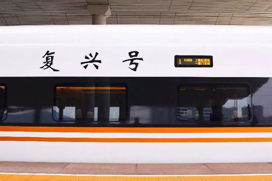 ▲“复兴号”高铁 (图via网络)