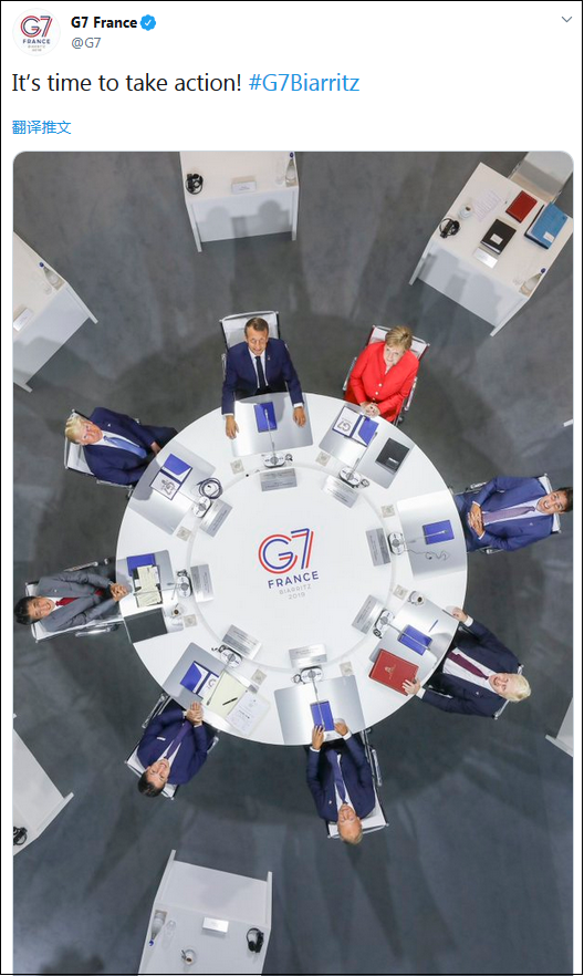 特朗普称G7领导人尊重贸易战 遭英法领导人反驳