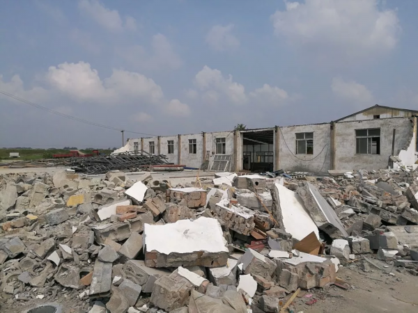 通透多了！赵墩镇沿山海大道两侧违建全部拆除！