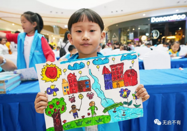 在这群启东孩子的心中，友谊更比秋色浓